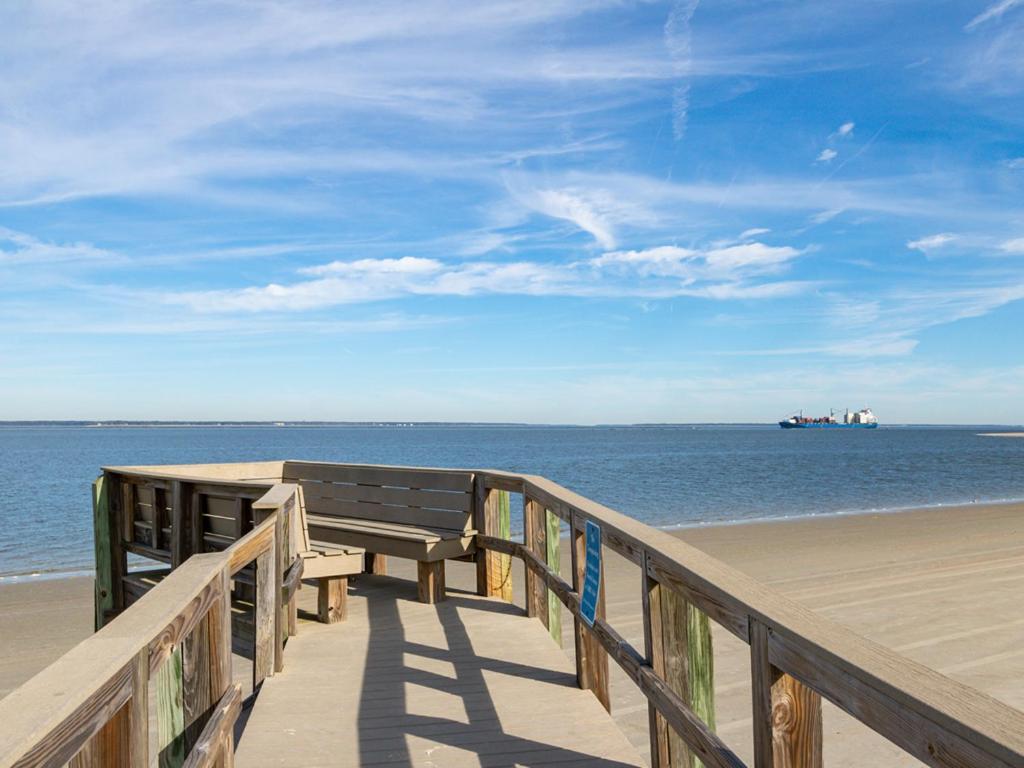 Ferienwohnung Beach Racquet A210 Tybee Island Exterior foto